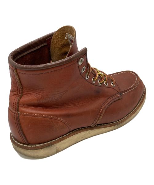 RED WING（レッドウィング）RED WING (レッドウィング) Heritage 6inch MOC Toe ブラウン サイズ:26ｃｍの古着・服飾アイテム