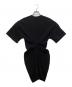 ALEXANDER WANG（アレキサンダーワン）の古着「ドレープ ミニ ドレス」｜ブラック