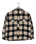 MIU MIUミュウミュウ）の古着「チェックジャケット」｜ベージュ
