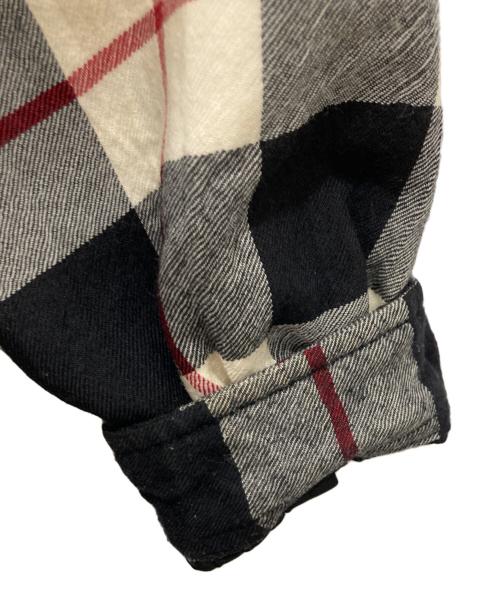 MIU MIU（ミュウミュウ）MIU MIU (ミュウミュウ) チェックジャケット ベージュ サイズ:36の古着・服飾アイテム