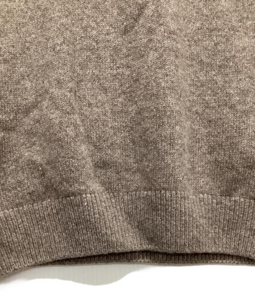 BALENCIAGA（バレンシアガ）BALENCIAGA (バレンシアガ) ロゴ刺繍タートルネック ベージュ サイズ:XSの古着・服飾アイテム