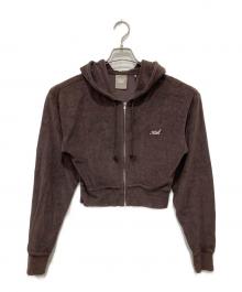 KITH（キス）の古着「Pima Towel Fallon Hoodie」｜ブラウン