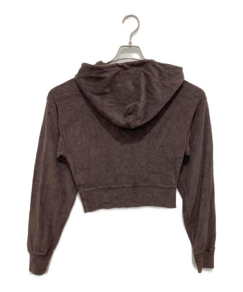 KITH（キス）KITH (キス) Pima Towel Fallon Hoodie ブラウン サイズ:Sの古着・服飾アイテム