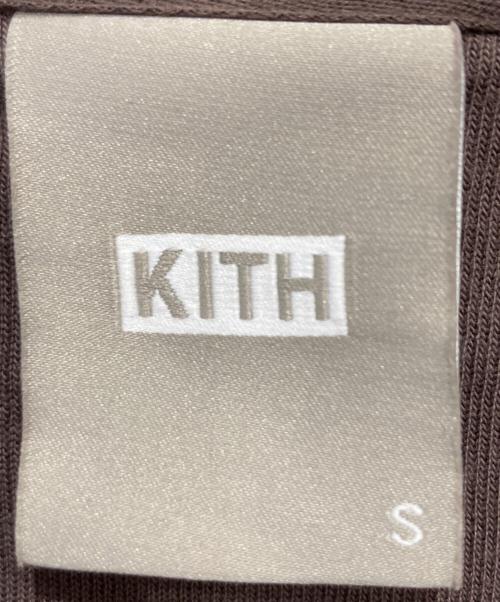 KITH（キス）KITH (キス) Pima Towel Fallon Hoodie ブラウン サイズ:Sの古着・服飾アイテム