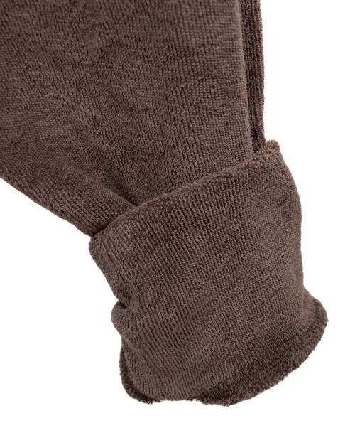 KITH（キス）KITH (キス) Pima Towel Fallon Hoodie ブラウン サイズ:Sの古着・服飾アイテム