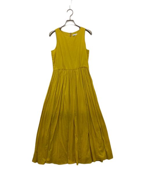 MARIHA（マリハ）MARIHA (マリハ) 夏のレディのドレス イエロー サイズ:36の古着・服飾アイテム