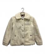 BURBERRY LONDONバーバリーロンドン）の古着「ボアジャケット」｜ベージュ