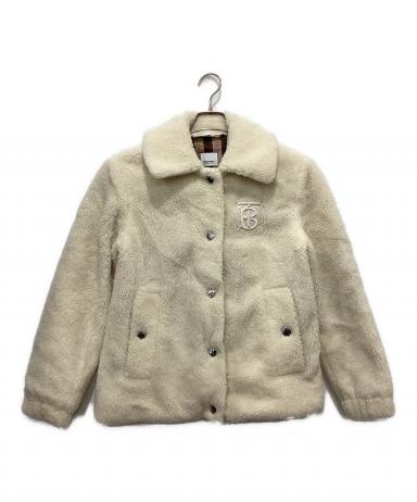 未使用級　XLサイズ　ポケッタブル　バーバリーロンドン　ジャンパー　ベージュ 中古・古着通販】BURBERRY LONDON (バーバリーロンドン) ボア