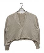 Whim Gazetteウィムガゼット）の古着「Vネックプルオーバー」｜ベージュ