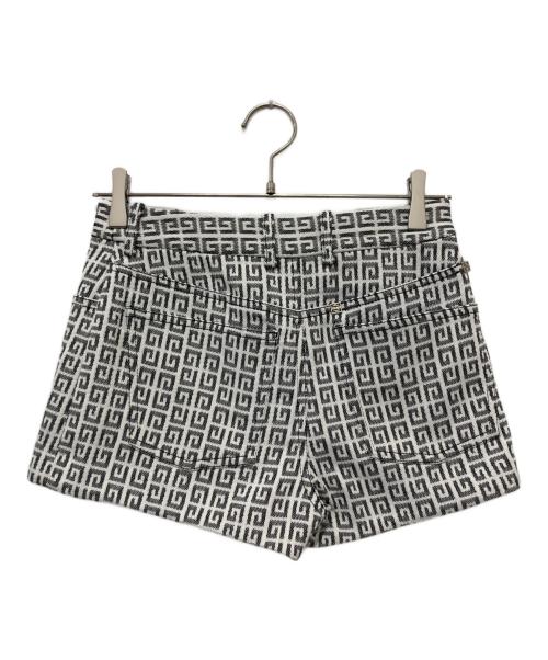 GIVENCHY（ジバンシィ）GIVENCHY (ジバンシィ) ショートパンツ ブラック×ホワイト サイズ:25の古着・服飾アイテム