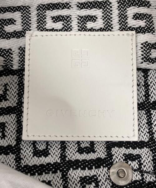 GIVENCHY（ジバンシィ）GIVENCHY (ジバンシィ) ショートパンツ ブラック×ホワイト サイズ:25の古着・服飾アイテム