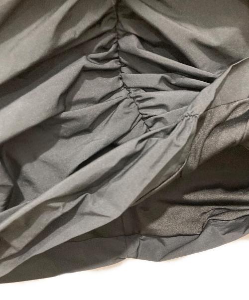 ROTATE（ロテート）ROTATE (ロテート) ROTATE ONE-SHOULDER PLEATED DRESS ブラック サイズ:US2の古着・服飾アイテム