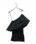 ROTATE (ロテート) ROTATE ONE-SHOULDER PLEATED DRESS ブラック サイズ:US2：14000円
