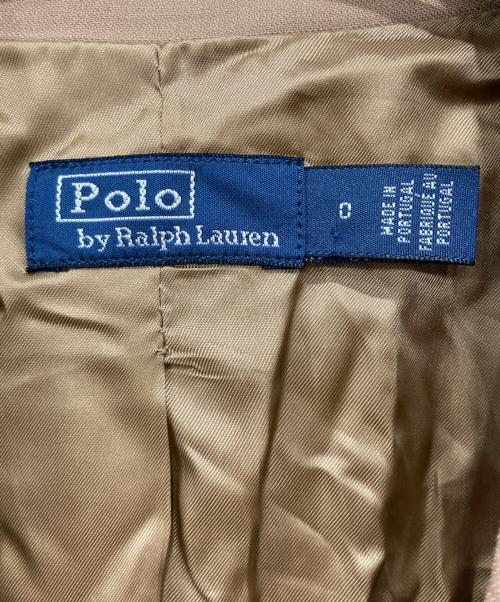 POLO RALPH LAUREN（ポロ・ラルフローレン）POLO RALPH LAUREN (ポロ・ラルフローレン) ダブルテーラードジャケット ベージュの古着・服飾アイテム