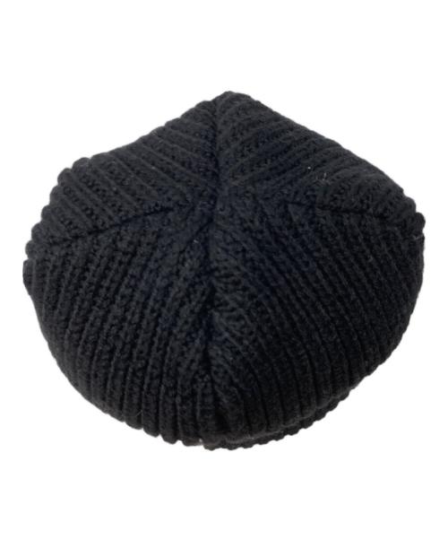 Vivienne Westwood（ヴィヴィアンウエストウッド）Vivienne Westwood (ヴィヴィアンウエストウッド) ニット帽 ブラックの古着・服飾アイテム