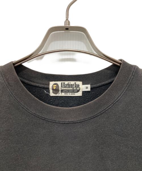 A BATHING APE（アベイシングエイプ）A BATHING APE (ア ベイシング エイプ) スウェット ブラック サイズ:Mの古着・服飾アイテム