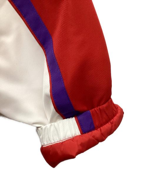 SUPREME（シュプリーム）SUPREME (シュプリーム) Puffy Half Zip Pullover ホワイト×レッド サイズ:Sの古着・服飾アイテム