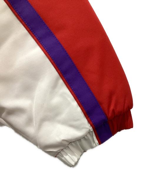 SUPREME（シュプリーム）SUPREME (シュプリーム) Puffy Half Zip Pullover ホワイト×レッド サイズ:Sの古着・服飾アイテム