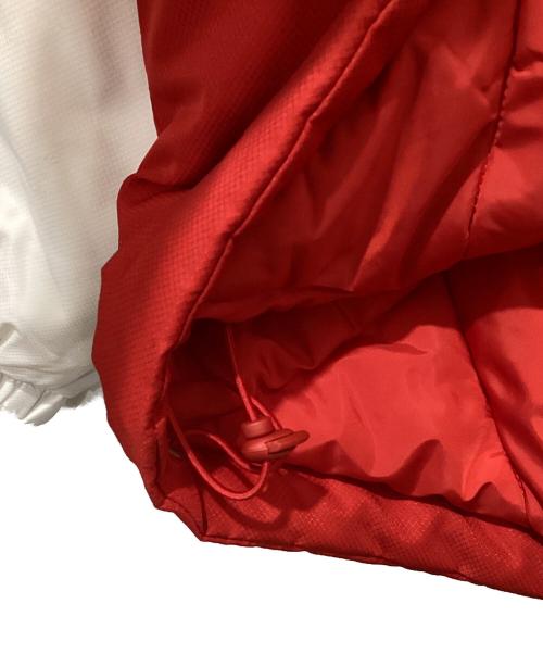 SUPREME（シュプリーム）SUPREME (シュプリーム) Puffy Half Zip Pullover ホワイト×レッド サイズ:Sの古着・服飾アイテム