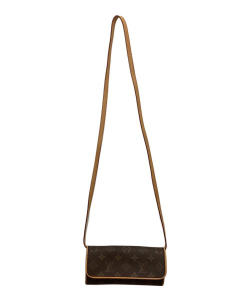 LOUIS VUITTON（ルイ ヴィトン）LOUIS VUITTON (ルイ ヴィトン) ポシェットツインPM ブラウンの古着・服飾アイテム