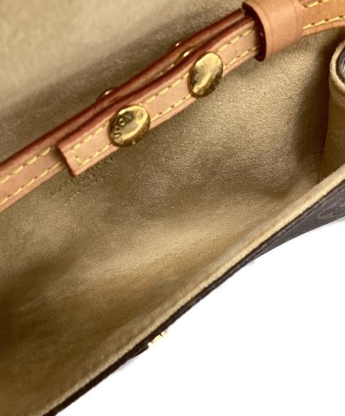 LOUIS VUITTON（ルイ ヴィトン）LOUIS VUITTON (ルイ ヴィトン) ポシェットツインPM ブラウンの古着・服飾アイテム