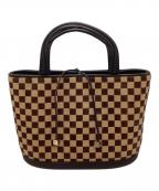 LOUIS VUITTONルイ ヴィトン）の古着「インパラ ダミエソバージュ」｜ブラウン