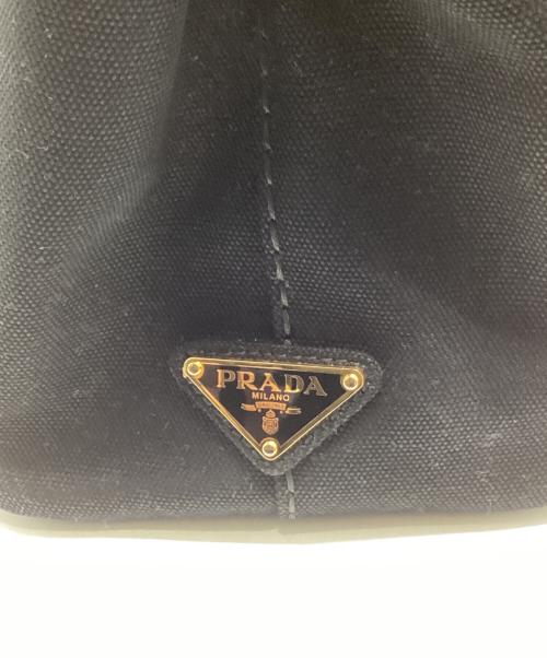 PRADA（プラダ）PRADA (プラダ) カナパ/トートバッグ ブラックの古着・服飾アイテム