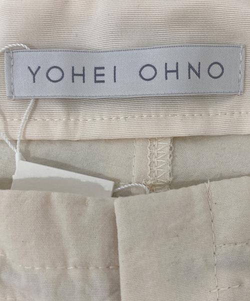 YOHEI OHNO（ヨウヘイオオノ）YOHEI OHNO (ヨウヘイオオノ) パデッドコットンカーゴパンツ アイボリー サイズ:38の古着・服飾アイテム