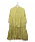 BLACK CRANE（ブラッククレーン）の古着「ティアードワンピース」｜イエロー