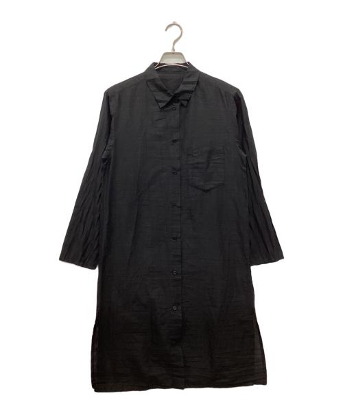 HaaT（ハート）HaaT (ハート) シャツワンピース ブラック サイズ:2の古着・服飾アイテム