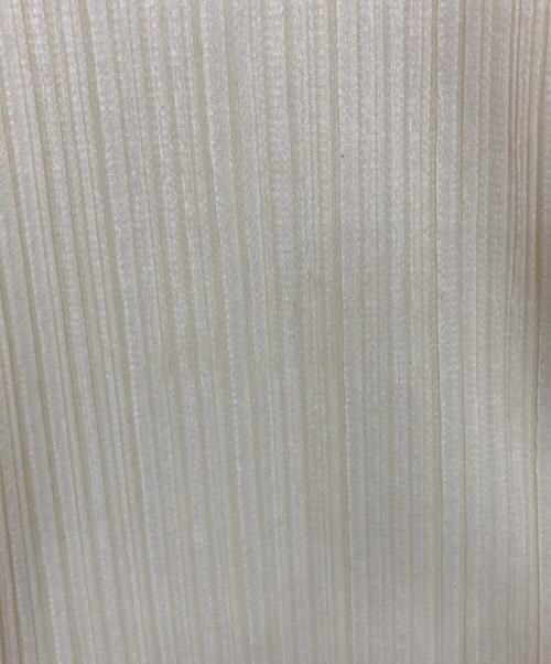PLEATS PLEASE（プリーツプリーズ）PLEATS PLEASE (プリーツプリーズ) プリーツカットソー アイボリー サイズ:3の古着・服飾アイテム
