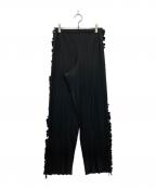 PLEATS PLEASEプリーツプリーズ）の古着「プリーツパンツ」｜ブラック