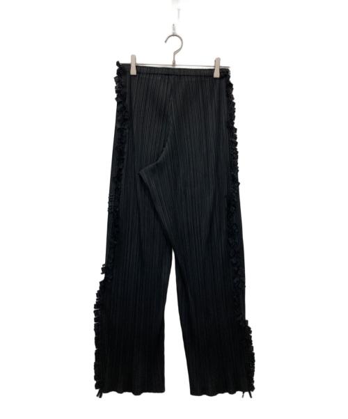 PLEATS PLEASE（プリーツプリーズ）PLEATS PLEASE (プリーツプリーズ) プリーツパンツ ブラック サイズ:3の古着・服飾アイテム