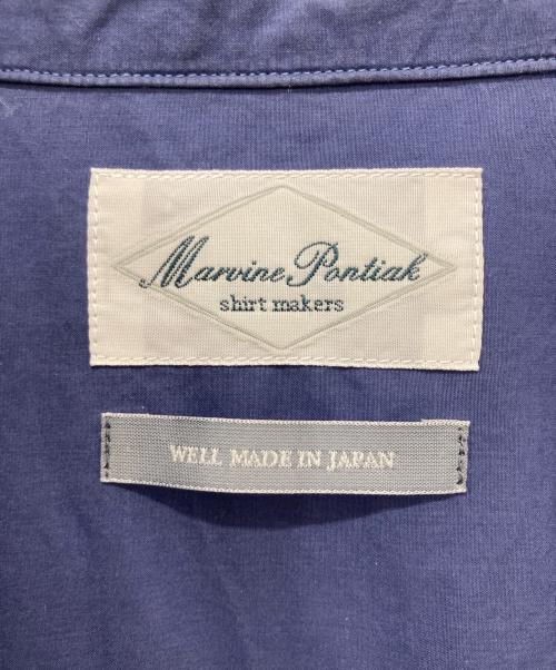Marvine Pontiak Shirt Makers（マーヴィンポンティアックシャツメイカーズ）Marvine Pontiak Shirt Makers (マーヴィンポンティアックシャツメイカーズ) Open Collar SH ネイビー サイズ:Freeの古着・服飾アイテム
