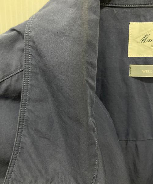 Marvine Pontiak Shirt Makers（マーヴィンポンティアックシャツメイカーズ）Marvine Pontiak Shirt Makers (マーヴィンポンティアックシャツメイカーズ) Open Collar SH ネイビー サイズ:Freeの古着・服飾アイテム
