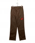 CACTIカクティ）の古着「ワークパンツ」｜ブラウン