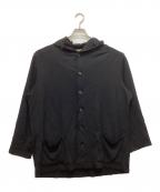 Y's for menワイズフォーメン）の古着「フーデッドジャケット」｜ブラック
