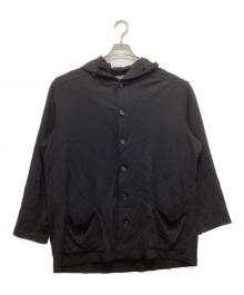 Y's for men（ワイズフォーメン）の古着「フーデッドジャケット」｜ブラック