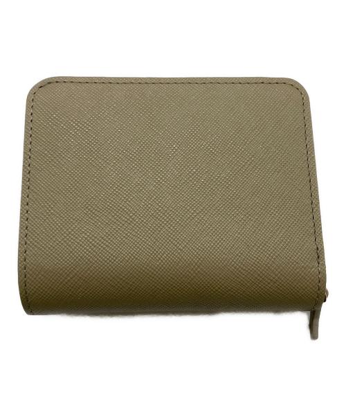 CULLNI（クルニ）CULLNI (クルニ) ラウンドファスナー財布 ベージュの古着・服飾アイテム