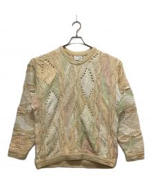 Coogi（クージー）の古着「３Dニット」｜ベージュ