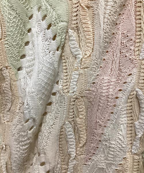 Coogi（クージー）Coogi (クージー) ３Dニット ベージュ サイズ:Lの古着・服飾アイテム