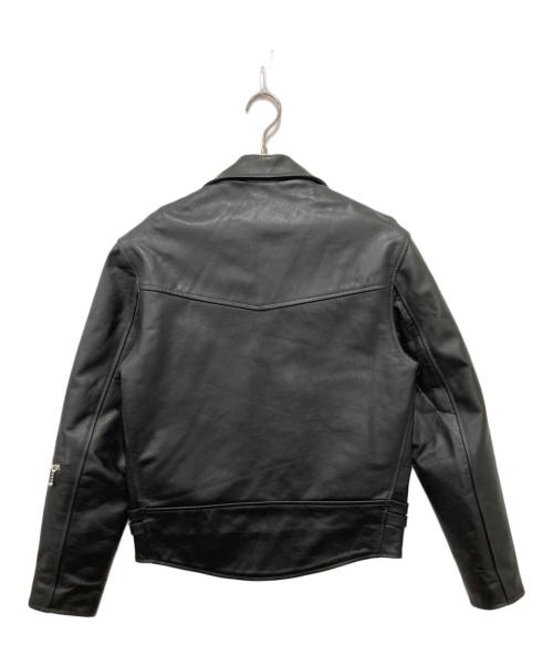 HORN WORKS（ホーンワークス）HORN WORKS (ホーンワークス) レザージャケット ブラック サイズ:Mの古着・服飾アイテム