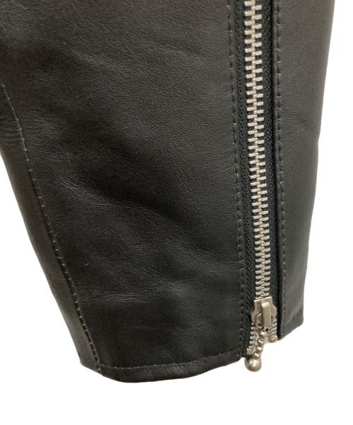 HORN WORKS（ホーンワークス）HORN WORKS (ホーンワークス) レザージャケット ブラック サイズ:Mの古着・服飾アイテム