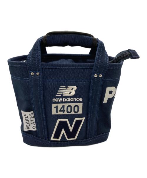 PEARLY GATES（パーリーゲイツ）PEARLY GATES (パーリーゲイツ) NEW BALANCE (ニューバランス) キャンバストートバッグ ベージュの古着・服飾アイテム