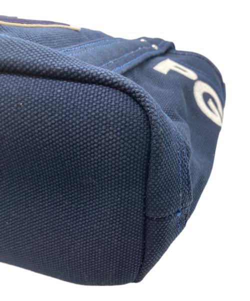 PEARLY GATES（パーリーゲイツ）PEARLY GATES (パーリーゲイツ) NEW BALANCE (ニューバランス) キャンバストートバッグ ベージュの古着・服飾アイテム