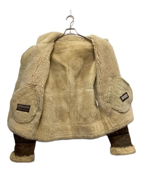 LUCENTPRIX（ルーセント）LUCENTPRIX (ルーセント) ムートンジャケット ブラウン サイズ:40の古着・服飾アイテム