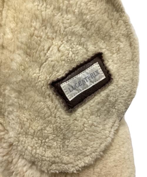 LUCENTPRIX（ルーセント）LUCENTPRIX (ルーセント) ムートンジャケット ブラウン サイズ:40の古着・服飾アイテム