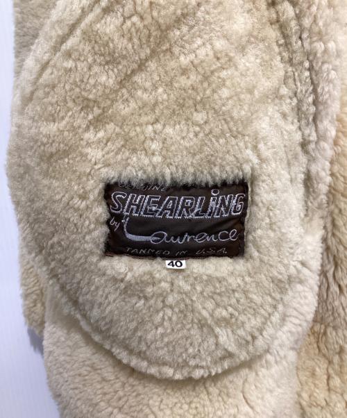 LUCENTPRIX（ルーセント）LUCENTPRIX (ルーセント) ムートンジャケット ブラウン サイズ:40の古着・服飾アイテム