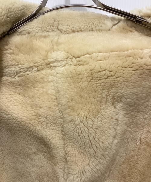 LUCENTPRIX（ルーセント）LUCENTPRIX (ルーセント) ムートンジャケット ブラウン サイズ:40の古着・服飾アイテム