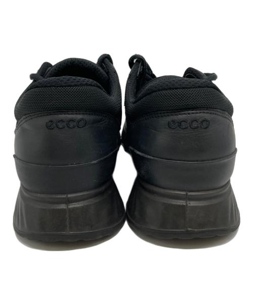 ECCO（エコー）ECCO (エコー) ローカットスニーカー ブラック サイズ:25.5の古着・服飾アイテム